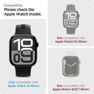 [2 Pack] Apple Watch Screen Protector Series 11 / 10 (46mm) EliteShield EZ Fit