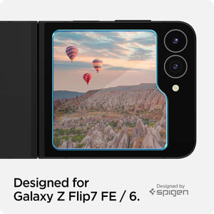 [2 Pack] Galaxy Z Flip 7 FE / Z Flip 6 / Z Flip 5 Tempered Glass EZ Fit