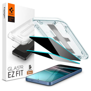 [2 Pack] Samsung S25+ / S24+ Privacy Screen Protector Glas.tR EZ Fit