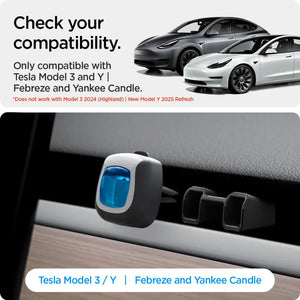 [2 Pack] Tesla Model Y / Tesla Model 3 (2022-2025) Air Freshener Adapter