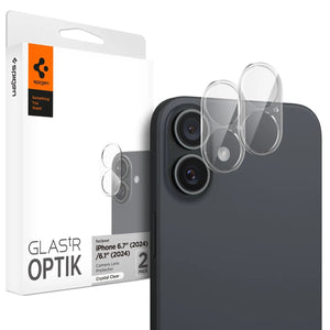 [2 Pack] iPhone 16 Plus / iPhone 16 Camera Lens Protector Optic Lens
