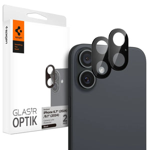[2 Pack] iPhone 16 Plus / iPhone 16 Camera Lens Protector Optic Lens