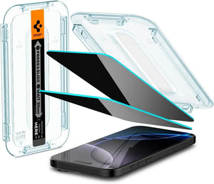 [2 Pack] iPhone 17 Pro / 17 / 16 Pro Privacy Screen Protector EZ Fit