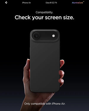 [2 Pack] iPhone Air Tempered Glass Glas.tR EZ Fit