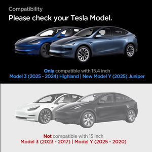 Tesla Model Y Juniper (2026/2025) / Model 3 (2025/2024) Matte Screen Protector