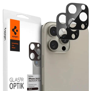 [2 Pack] iPhone 16 Pro Max / 16 Pro / 15 Pro Max / 15 Pro / 14 Pro Max / 14 Pro Camera Lens Protector