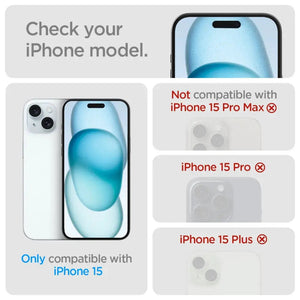 iPhone 16 / iPhone 15 Privacy Screen Protector Glas.tR EZ Fit