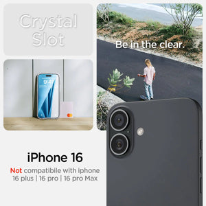iPhone 16 Case Crystal Slot