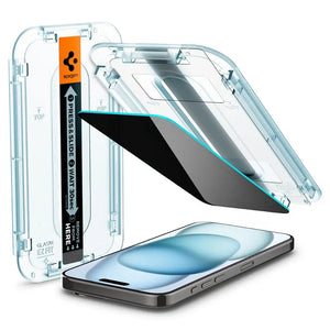 iPhone 16 / iPhone 15 Privacy Screen Protector Glas.tR EZ Fit