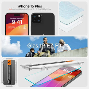 iPhone 16 Plus / 15 Plus Screen Protector Glas.tR EZ Fit