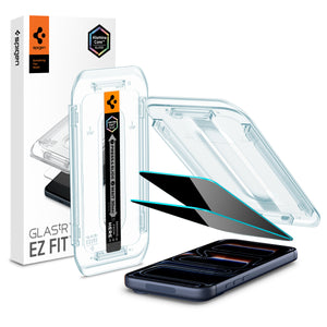 [2 Pack] iPhone 17 Pro / 17 / 16 Pro Privacy Screen Protector EZ Fit